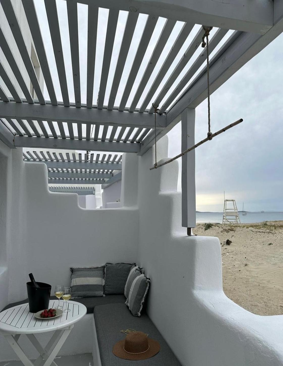 Flisvos Beach Studios Naxos City エクステリア 写真